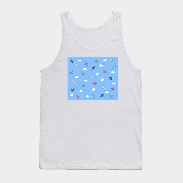 Planes in the Sky Tank Top by laurenamurphy